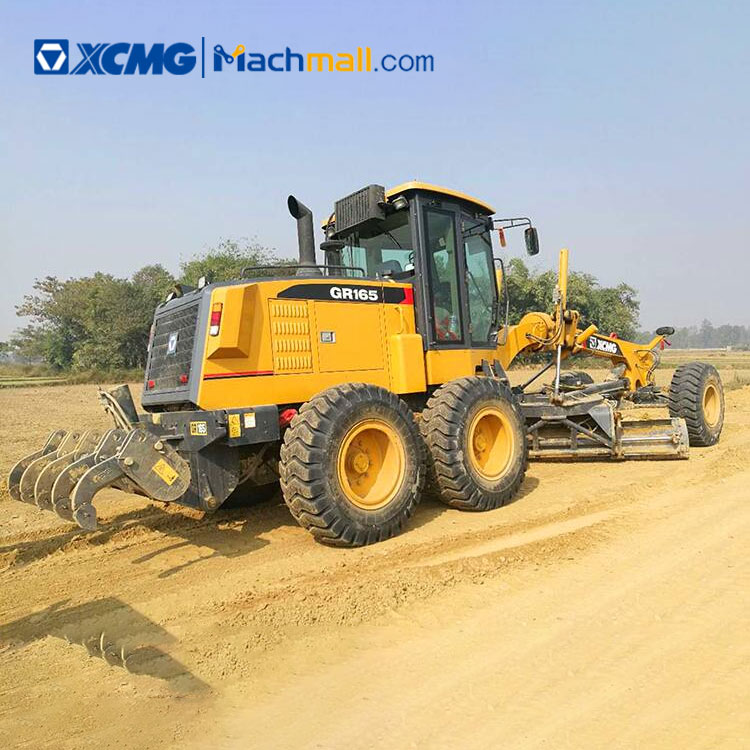 XCMG official second hand 170HP motor grader GR165 for sale