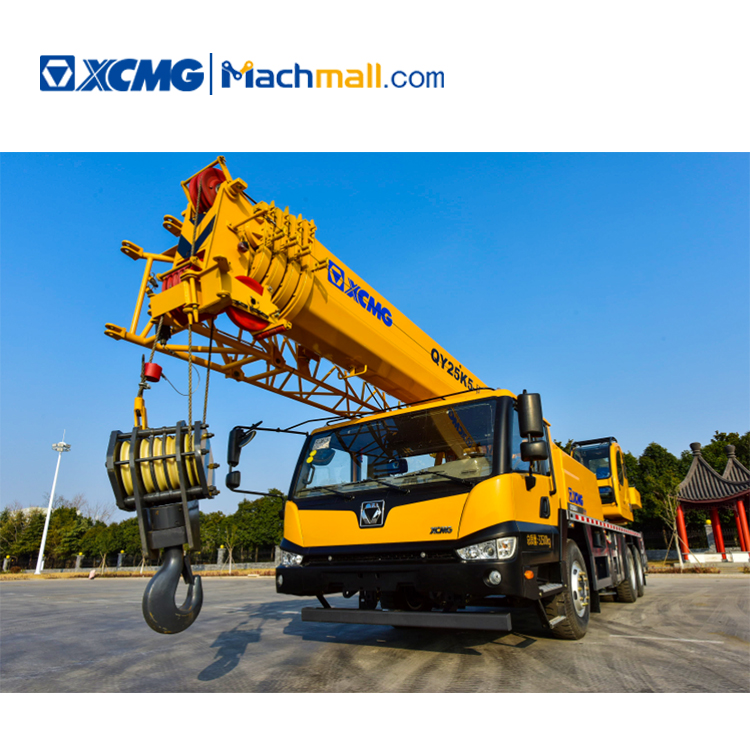 XCMG official 25 ton hydraulic mobile truck cranes QY25K5-II price