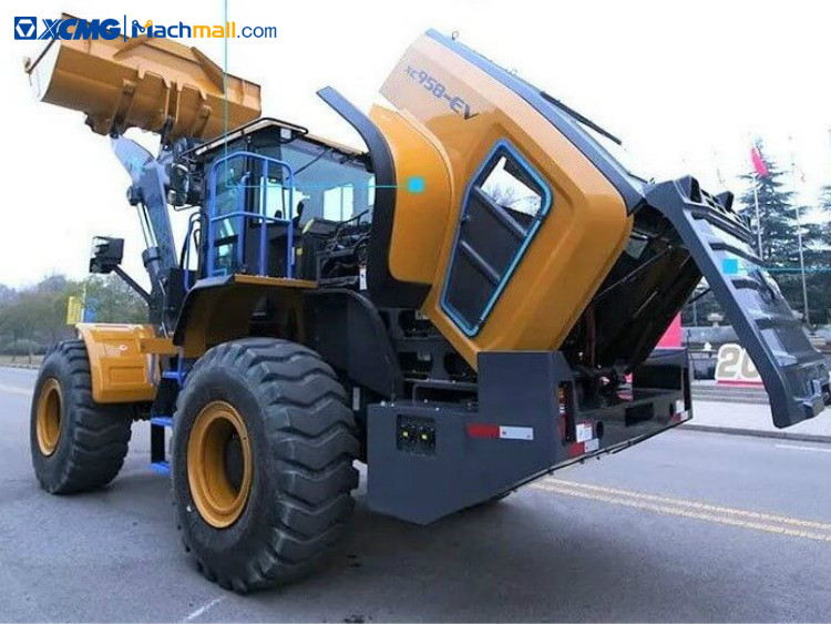 XC958-E electric loader for sale | XCMG 5 ton electric wheel loader price