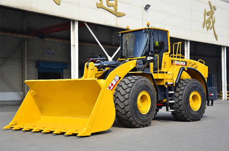 XCMG factory 9 ton giant wheel loader LW900K for sale