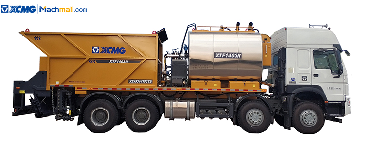 XCMG asphalt machine XTF1403R 4m spray width for road surface sale