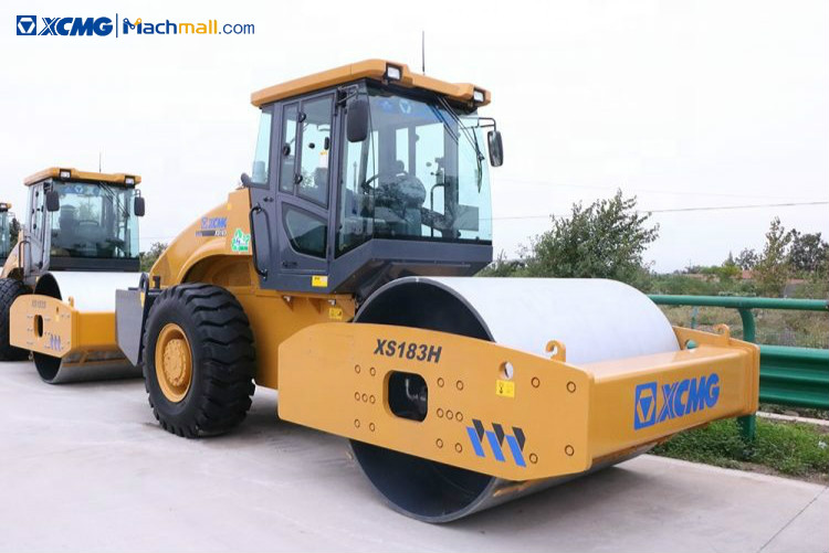 18 ton XCMG road wheel roller XS183H for sale