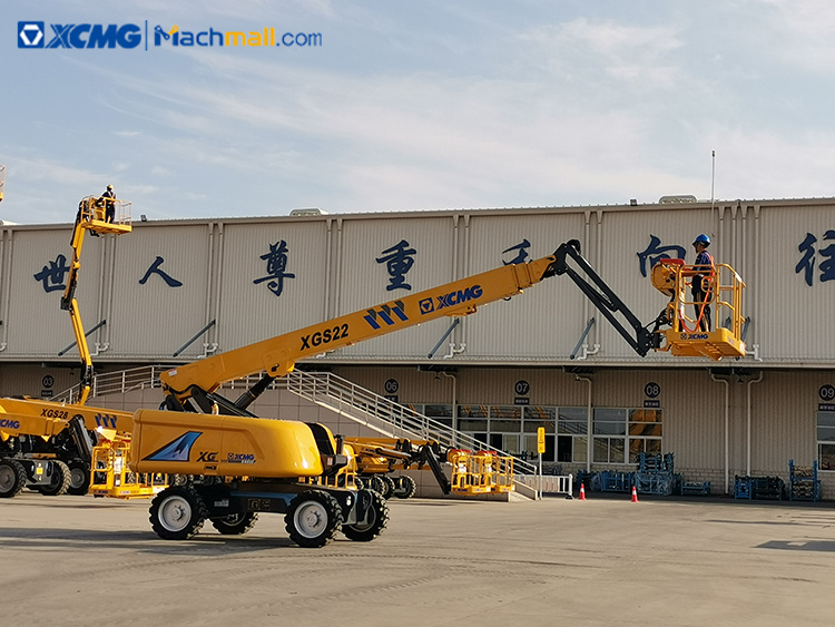 Official XCMG 22m aerial work platform XGS22 for sale