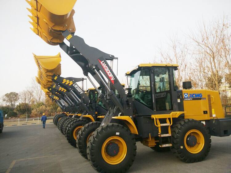 XCMG official 3 ton small payloader LW300FV price