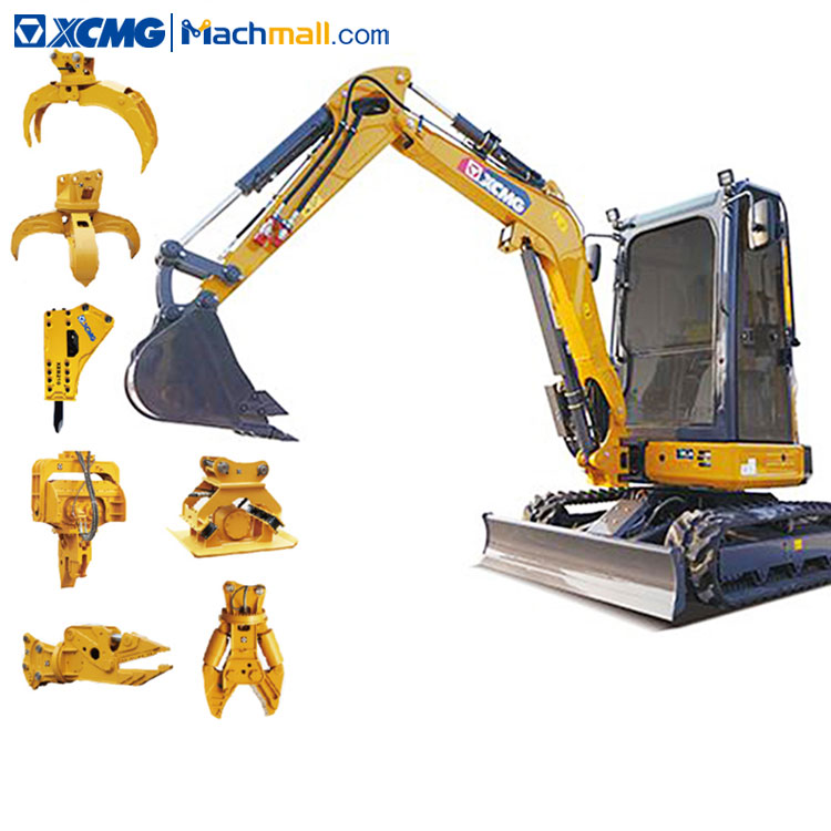 XCMG official XE27U 3 ton small mini excavator