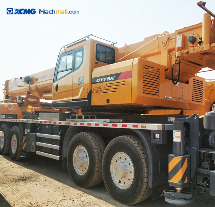 XCMG 75 ton QY75K telescopic boom crane price