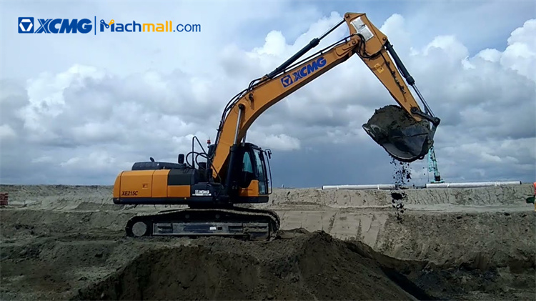 XCMG excavator 20 ton 1 cbm 143hp excavator machine price