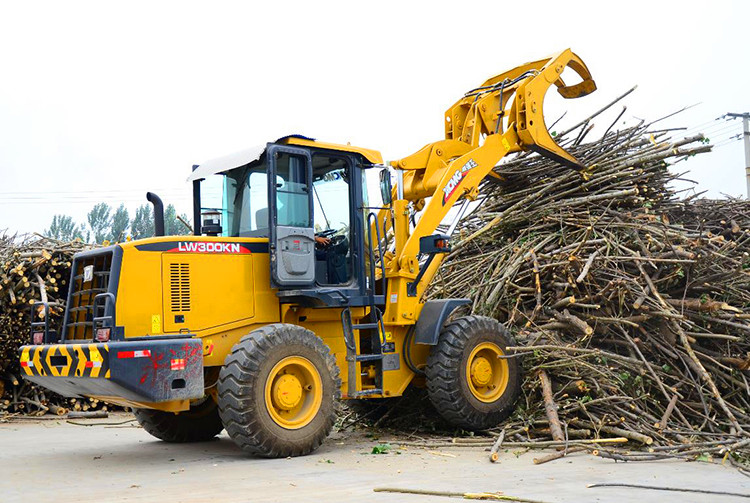 XCMG official manufacturer 3 ton front wheel loader LW300KN China small wheel loaders for sale