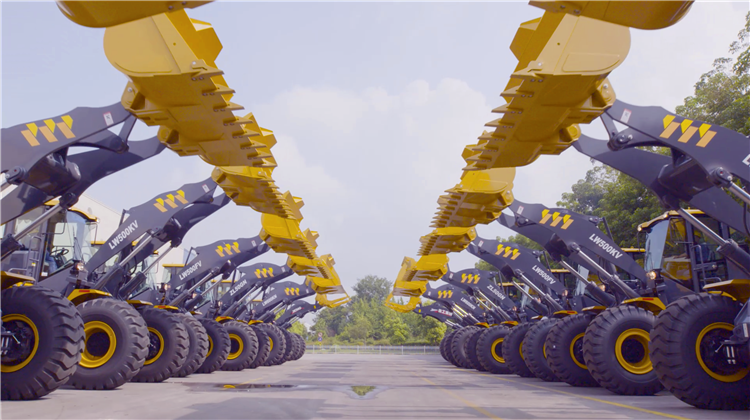 XCMG Manufacturer 5 ton front loader LW500KV China new 3m3 bucket front wheel loader machine price