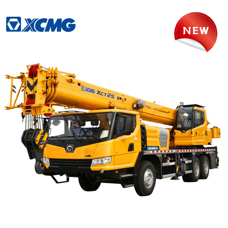 XCMG official diesel-electric hybrid truck crane construction machines XCT25EV for sale