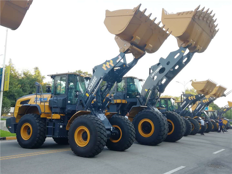 XCMG Official 5 ton wheel loader China new front wheel loader XC958 for North America price