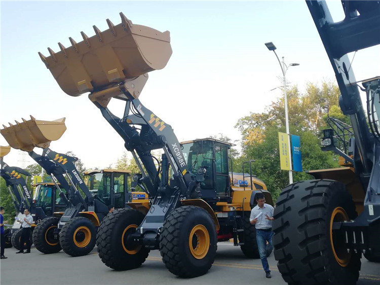 XCMG Official 5 ton wheel loader China new front wheel loader XC958 for North America price