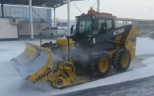 XCMG Official Skid Steer Loader Attachment Integrated Sweeping and Shoveling Machine Price