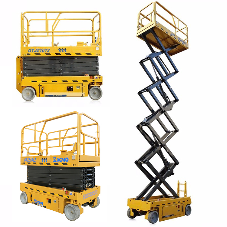 XCMG Official 12m Scissor lift GTJZ1012 Aerial Work Platform price for sale