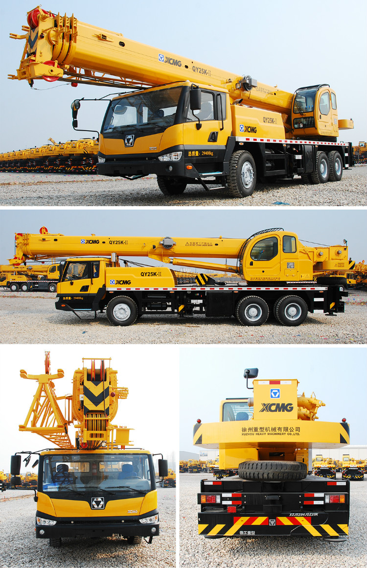 XCMG manufacturer QY25K-II China 25 ton cargo boom crane truck price