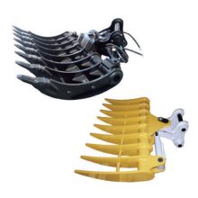 SHENFU Factory supply hydraulic Tilt Rake for excavator