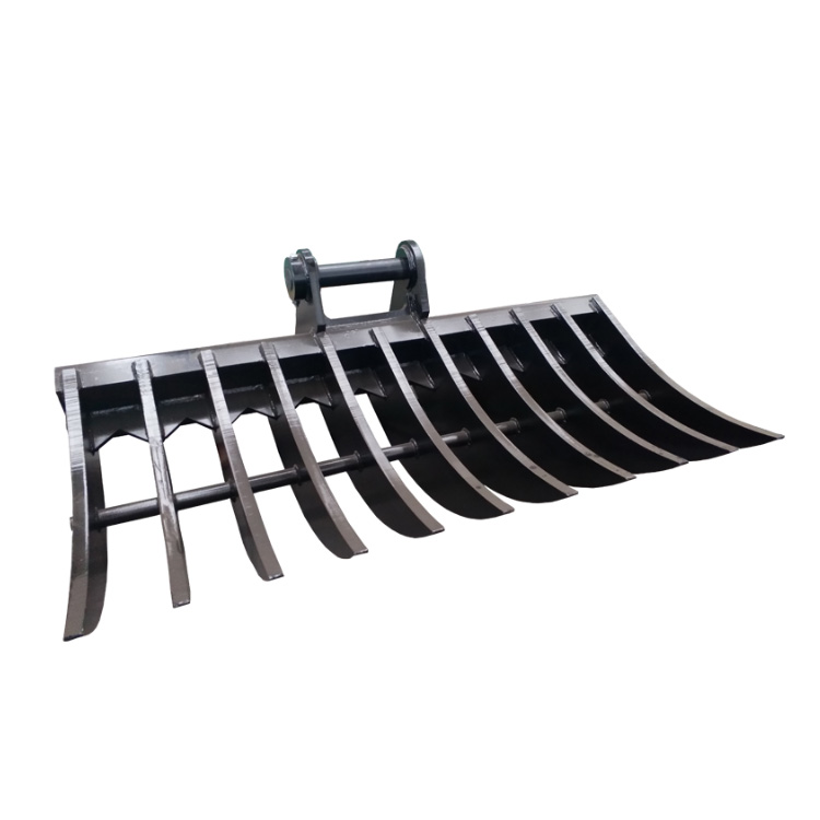 SHENFU Excavator Rake Attachment Stick Rake Root Rake For Mini Excavator