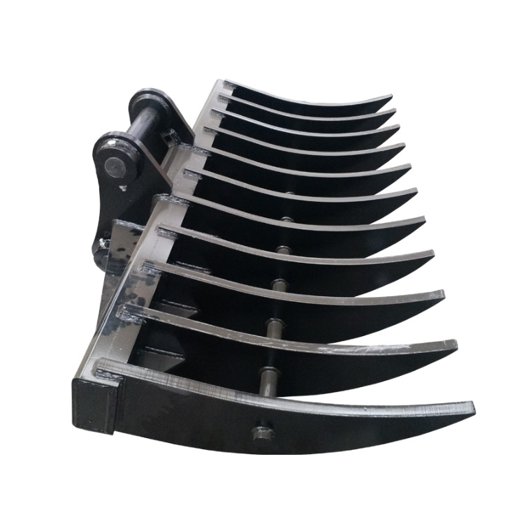 SHENFU Excavator Rake Attachment Stick Rake Root Rake For Mini ...