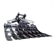 SHENFU Factory supply hydraulic Tilt Rake for excavator