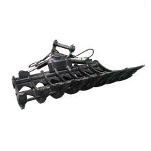 SHENFU Factory supply hydraulic Tilt Rake for excavator
