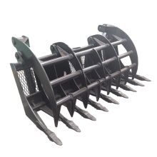 SHENFU Skid Steer Loader Attachments Skid Steer Grapple Rake