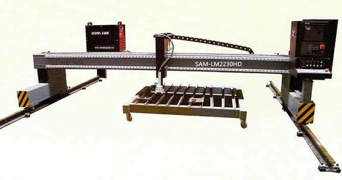 Goliath plasma flame cutting machine SAM-LM40120A