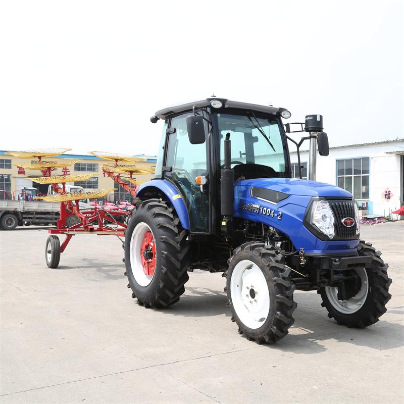 Made in China 100HP 4*4 Wheeled Walking Tractor Agricultural Machinery Lawn Farm