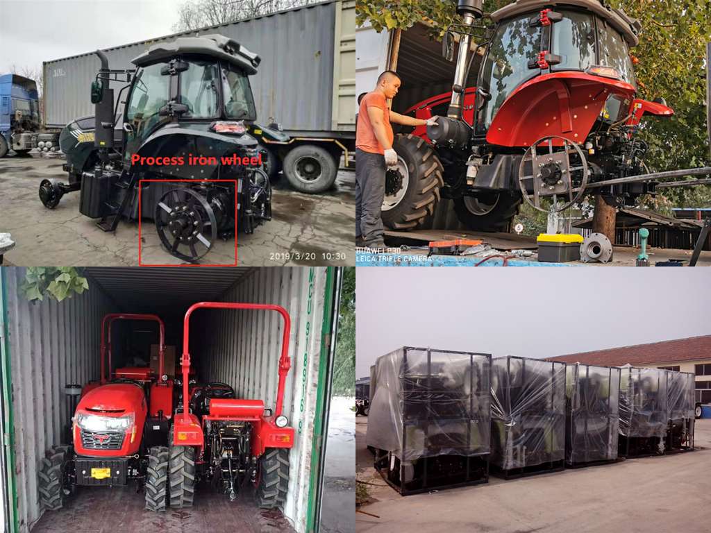 China Factory Supply 60HP 4WD Farm Machine Agricultural Tractors