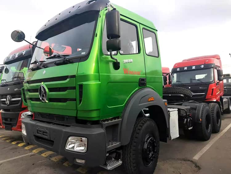 China BEIBEN 2638SZ LHD tractor truck 6×4 with 380HP for sale