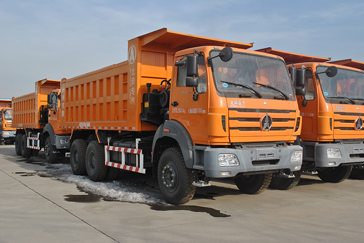 BEIBEN diesel dump truck 2638KZ 380HP with Benz technology price