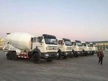 BEIBEN mixing truck 6×4 380HP with high safety for sale