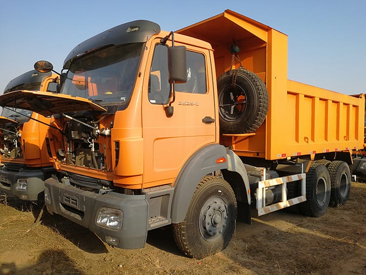 BEIBEN diesel dump truck 2638KZ 380HP with Benz technology price