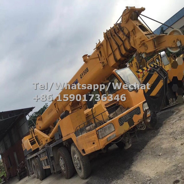 Used XCMG 50 ton QY50B Truck Crane For Sale