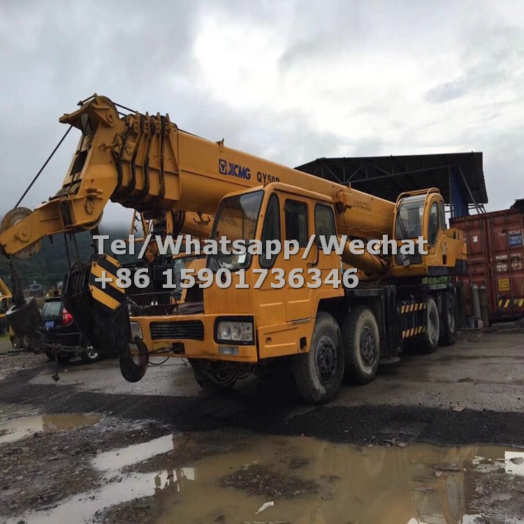 Used XCMG 50 ton QY50B Truck Crane For Sale