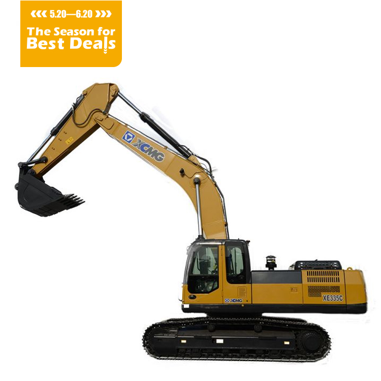 XCMG XE335C chinese new hydraulic crawler excavator  price for Indonesia