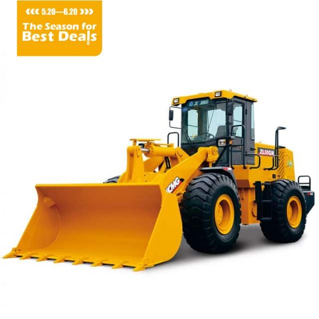 XCMG Offical ZL50GN Wheel Loader price for Indonesia