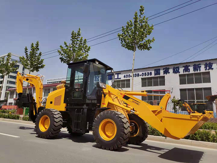 Chinese front end loader 3000mm digging depth QiYang QZ30-25E backhoe loader for sale