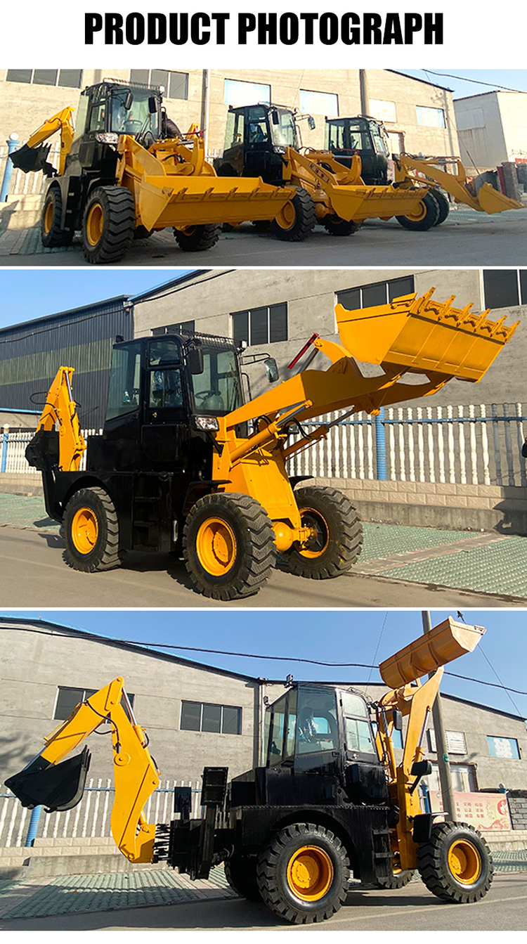 China Qi Yang new 2.5 ton capacity backhoe loader QZ20-25EUC for sale