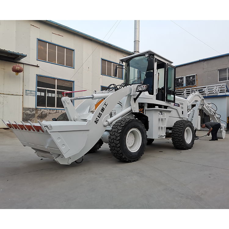 Qi Yang 3 ton hydraulic pilot handle cheap backhoe loader QZ40-28E for sale