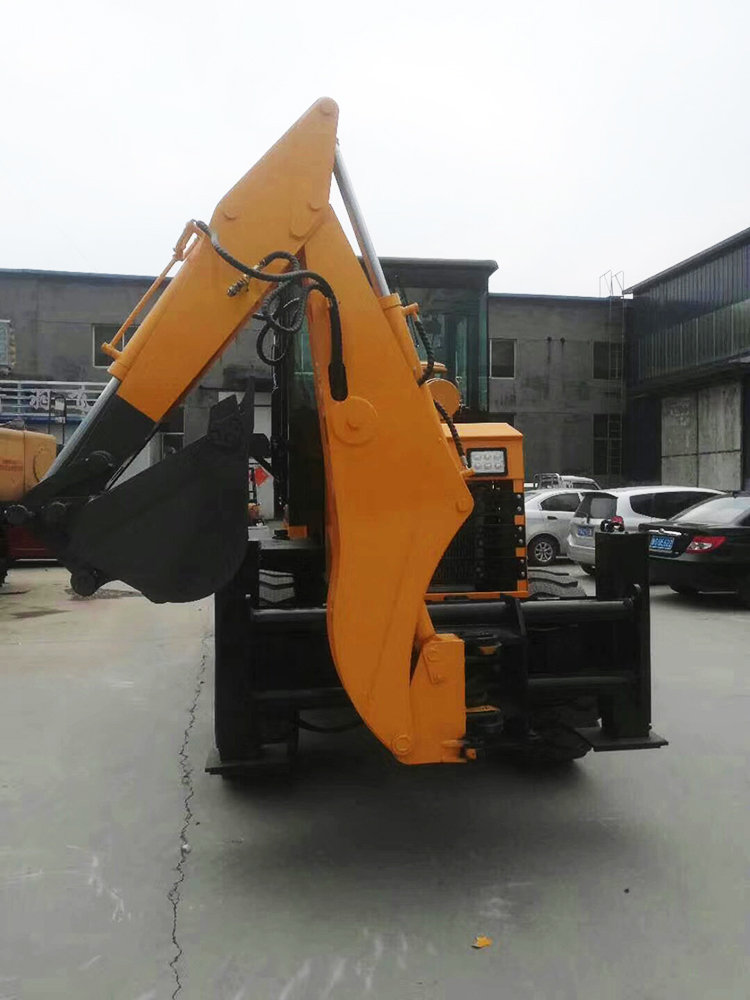 Qi Yang 4 wheel drive new backhoe and loader QZ20-25E 2.5 ton capacity price