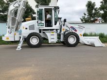Qi Yang 2.5 ton wheel loader backhoe for sale
