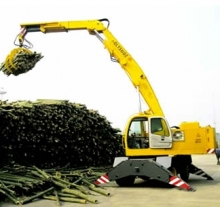 QLYS6DZ  double power hydraulic tyre type grab