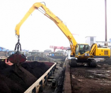 WYS42  double power  hydraulic crawler grab