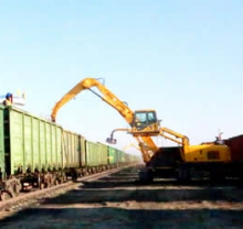 WYS42  double power  hydraulic crawler grab