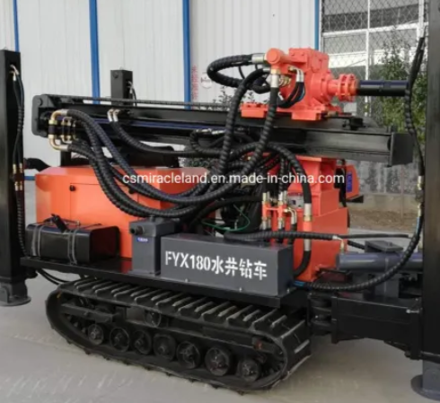 JIUZUAN FY180 260 280  Crawler Hydraulic DTH Rock Water Well Drilling Rig/Borehole Drill Machine