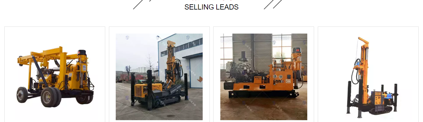 JIUZUAN FY180 260 280  Crawler Hydraulic DTH Rock Water Well Drilling Rig/Borehole Drill Machine