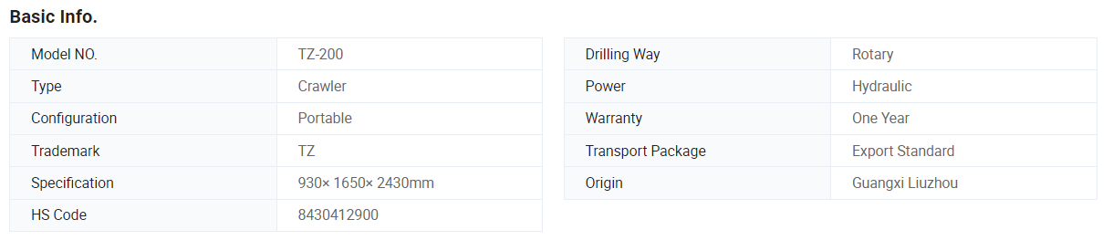 JIUZUAN FY280 300 350 Crawler Hydraulic Top Drive Water Well Drilling Rig