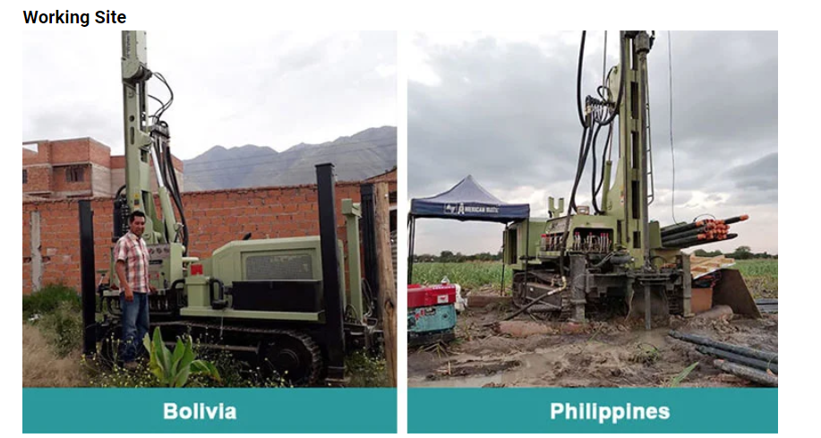 JIUZUAN FYX180 200 Crawler Hydraulic SeriesMining Water Well Drilling Rig/Engineering Construction