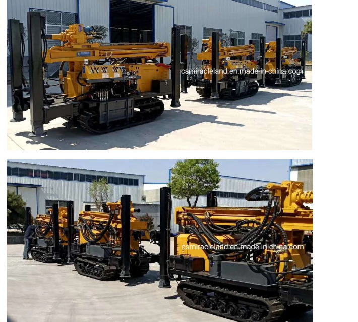 JIUZUAN FY180 260 280  Crawler Hydraulic DTH Rock Water Well Drilling Rig/Borehole Drill Machine