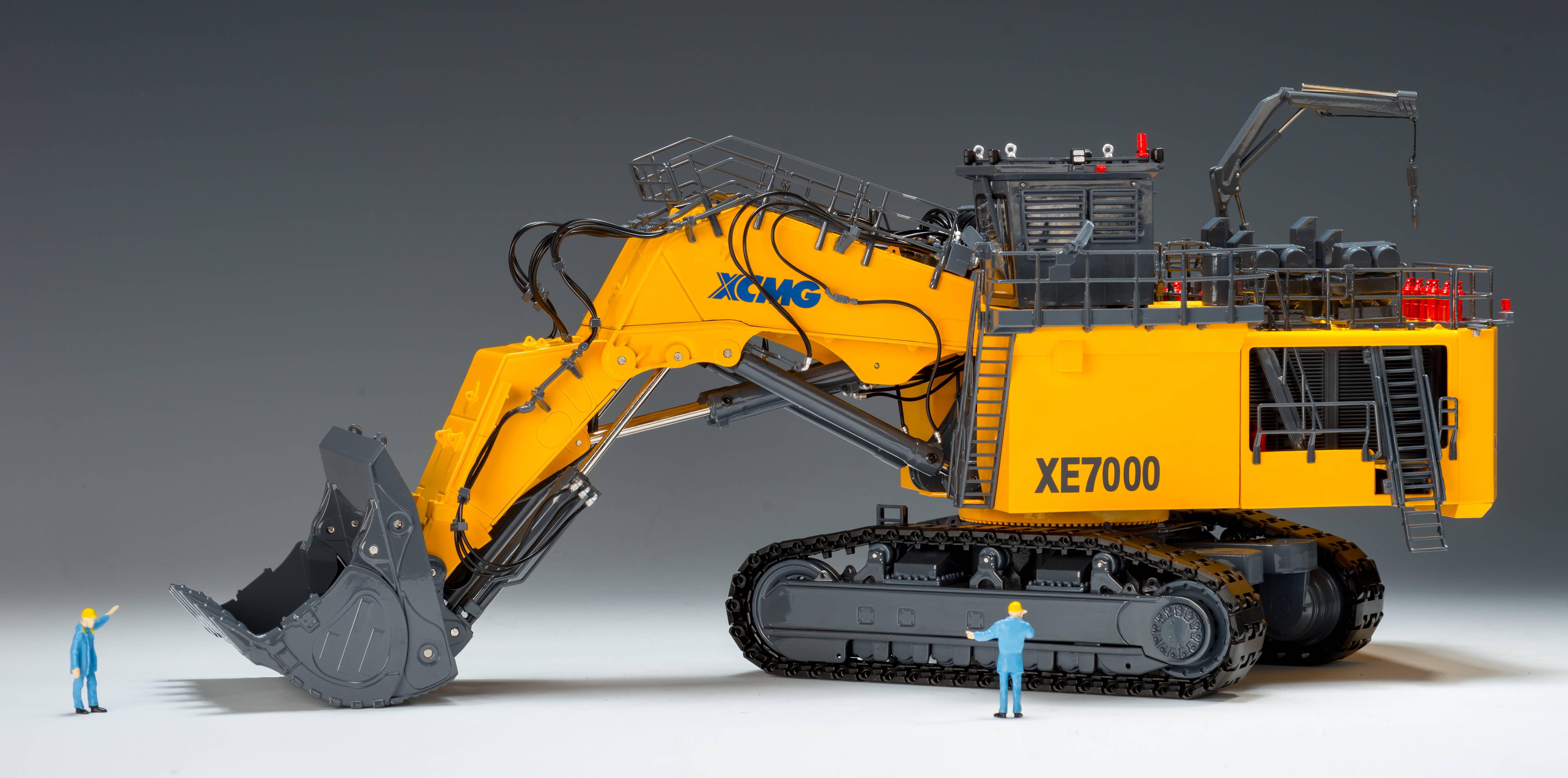 徐工XE7000挖机矿挖1:50模型